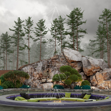 «1.2 Bright». High-tech house. A combination of minimalism and high technology.