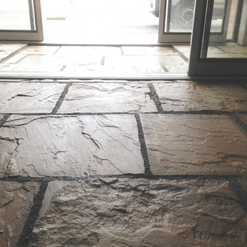 Farm Office Flagstone Floor Tiles Cleaned and Sealed in Driffield