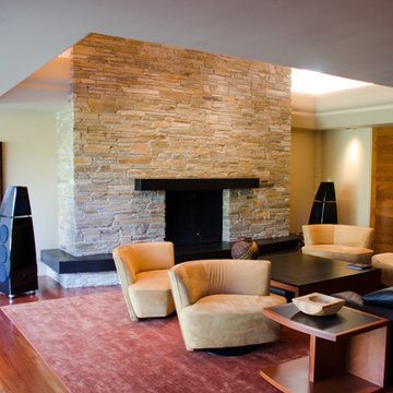 Modern Transitional Living Room