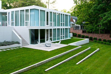 Patio - contemporary patio idea in Louisville