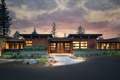 Minimalist exterior home photo in Other