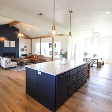 Combined Kitchen, Living, eating area