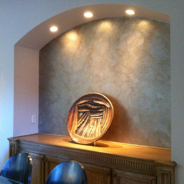Sizzling Transitional Wall Finishes
