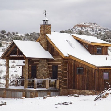 The Little Friar Log Home Design at Canyon of the Ancients