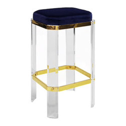 Worlds Away - Worlds Away Dorsey Counter Stool - Bar Stools And Counter Stools