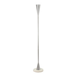 Worlds Away - Worlds Away Costello Torchiere Floor Lamp - Floor Lamps