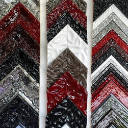 Our curated selection of custom frame mouldings includes hand finished Italian l - Home Decor