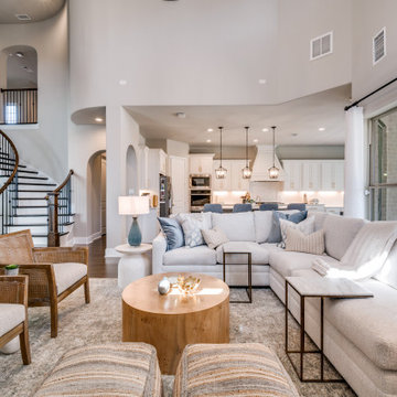 Light & Airy Transitional Living Room