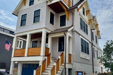 Inspiration for an exterior home remodel in Philadelphia