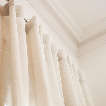 Petersham Linen Bordered Sheers