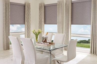 Dining room - modern dining room idea in Other