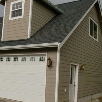 Garage with loft