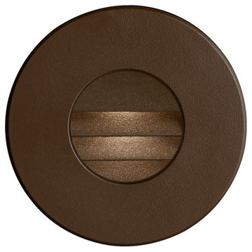 Bronze Round In/Outdoor 3W Led Wall Light