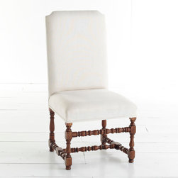 Turned Wood Dining Chair - Dining Chairs