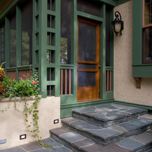 Flagstone Entryway