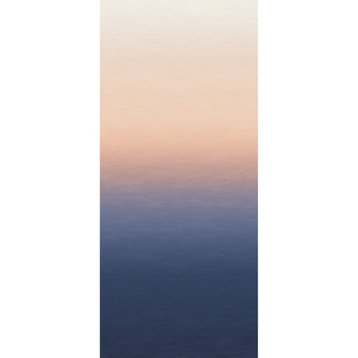 Sunrise Orange and Blue Ombre Wall Mural