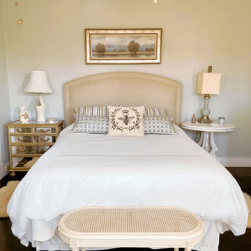Country French Master Bedroom — Watch Hill, RI