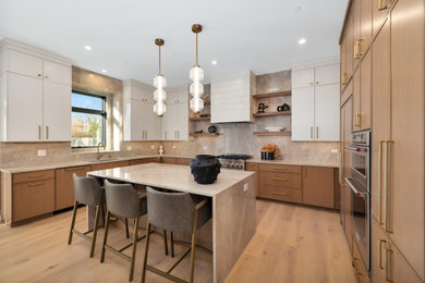 Kitchen photo in Chicago