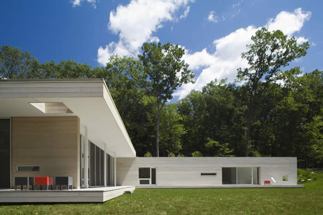 Moderno Fachada by Hanrahan Meyers Architects