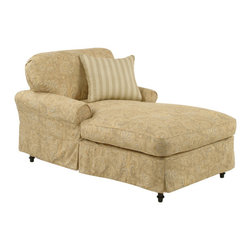Four Seasons Furniture - CLEAN AND COMFY CHAISE - Indoor Chaise Lounge Chairs