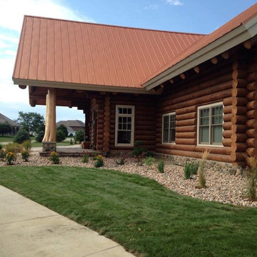 Log Home Landscaping