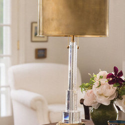 solid crystal table lamp - Table Lamps