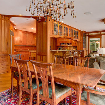 Greene & Greene Kitchen & Family Room