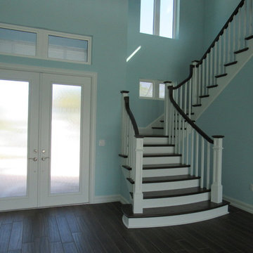 Box Newel/ Radius Flare Project. Hill Res. Satellite Bch FL