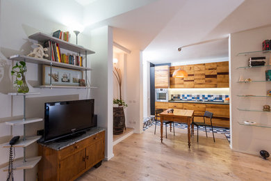 Esempio di una sala da pranzo moderna