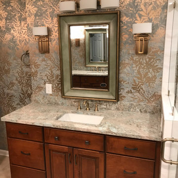 White blossom Master Bath