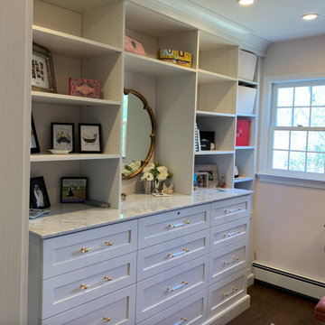 Custom Living Room & Built in Storage Design