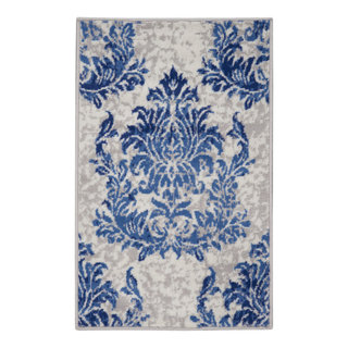 Nourison Whimsicle Botanical Area Rug - Contemporary - Area Rugs - by  Nourison