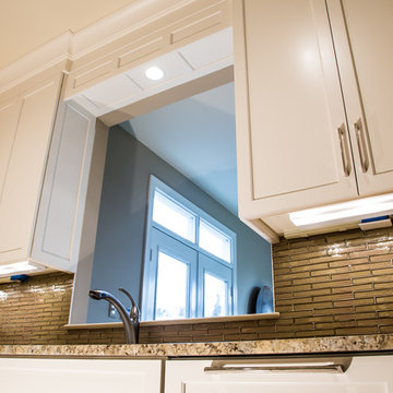 Stunning White Maple Kitchen in Reston, VA