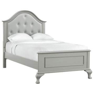 Jesse Twin Panel Bed, Grey