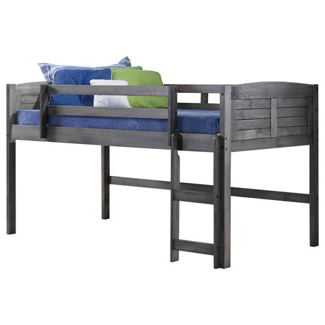 Donco Kids Dorland Low-Loft Bed, Twin