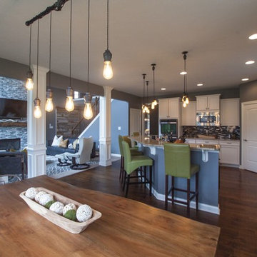 Fishers Residence - Contemporary Rustic + Industrial