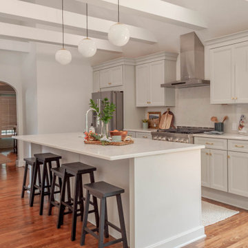 Nashville Sylvan Park Kitchen and Deck Addition