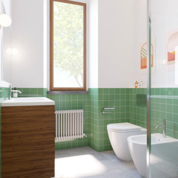 Green Bathroom