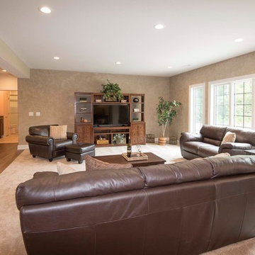 Hawthorne 2018 MBA Parade of Homes Model - finished lower: rec room