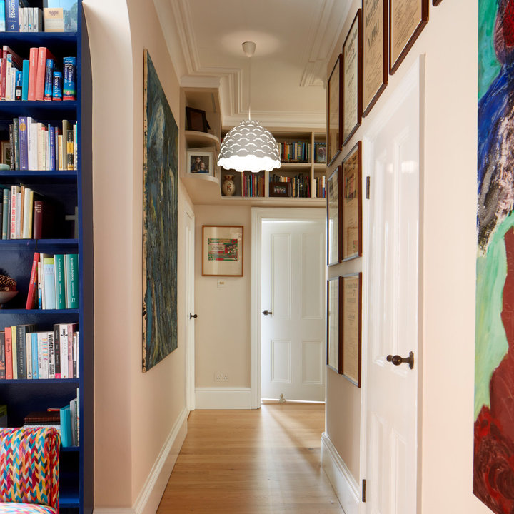 75 Beautiful Hallway with Pink Walls Ideas and Designs - May 2026 ...