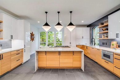 Example of a kitchen design in Other