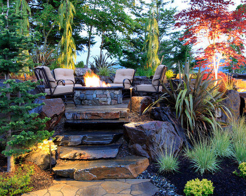 Built In Firepit | Houzz