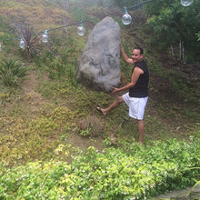 Morales Yard Work In Progress