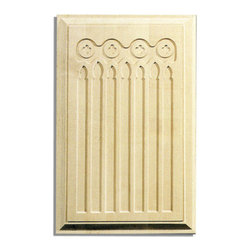 Inviting Home Inc. - Melora Cherry Door Panels M325 - Wall Accents