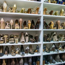 SHOE STORAGE WALK IN ROBE