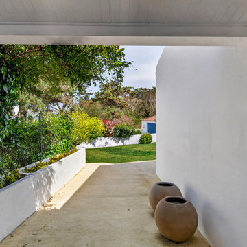 Garden Passage with Terracotta Pots