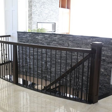 Elegant Wrought Iron Railing