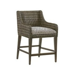 Turner Woven Counter Stool B - Bar Stools And Counter Stools