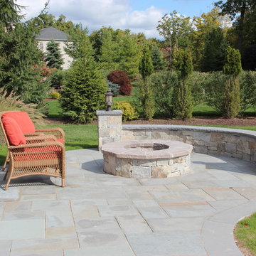 Back Patio with Firepit & Built in BBQ