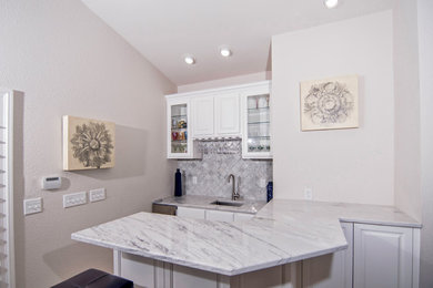 Kitchen - modern kitchen idea in Tampa